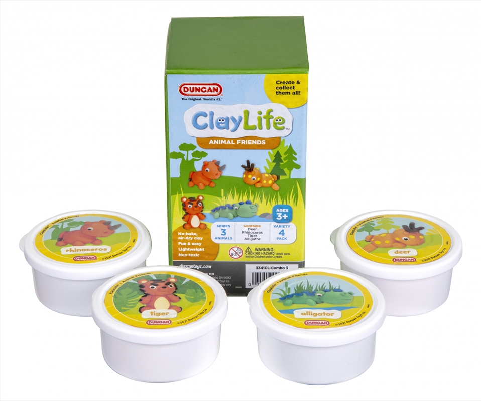 Duncan ClayLife Animal Friends Combo 4 Pack Set 3/Product Detail/Toys