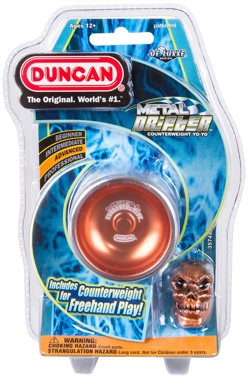 Duncan Yo Yo Advanced Metal Drifter (Assorted Colours)/Product Detail/Toys