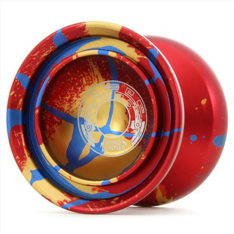 Duncan Yo Yo Expert Windrunner Red with Blue and Gold Splash/Product Detail/Toys
