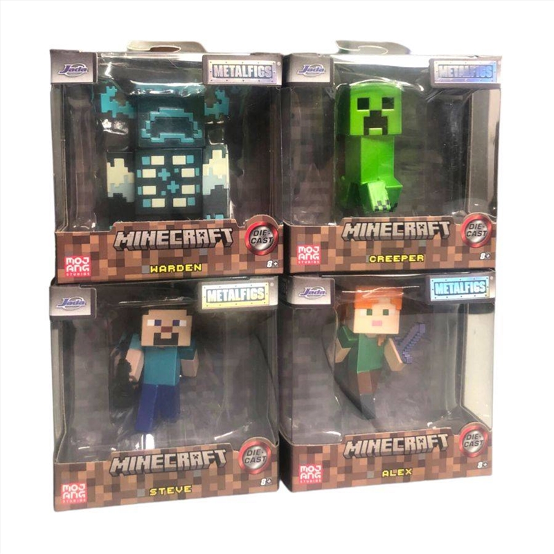 Minecraft - 2.5" MetalFig Assortment (SENT AT RANDOM)/Product Detail/Figurines
