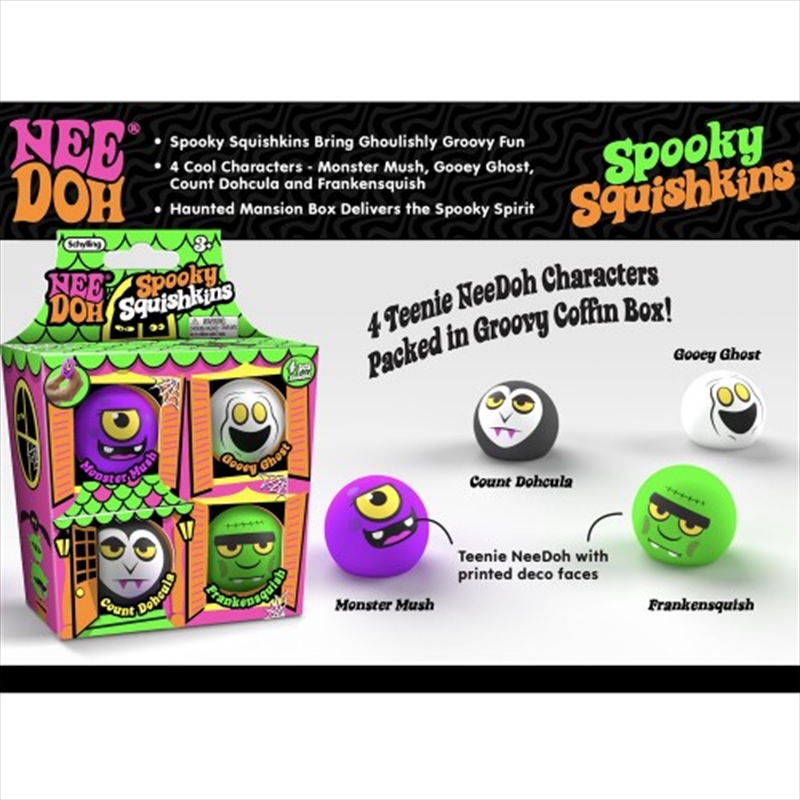 Spooky Squishkins Haunted House Nee-Doh/Product Detail/Stress & Squishy