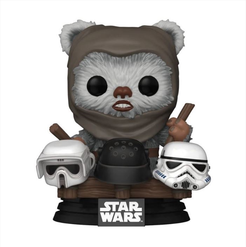 Star Wars: Return Of The Jedi 40th Ann - Ewok w/helmets Pop! RS/Product Detail/Movies