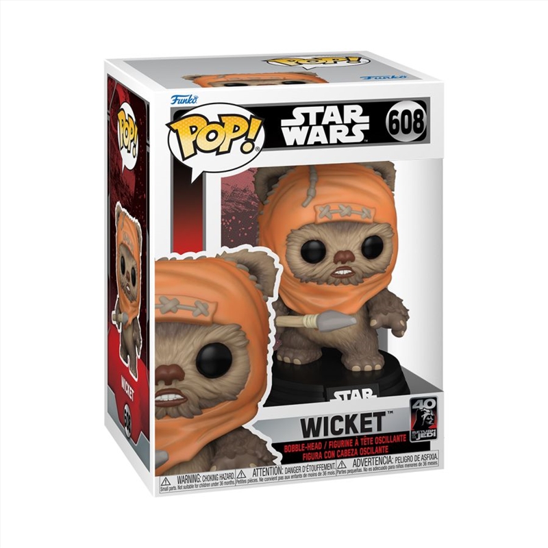 Star Wars: Return Of The Jedi 40th Ann - Wicket Pop!/Product Detail/Movies