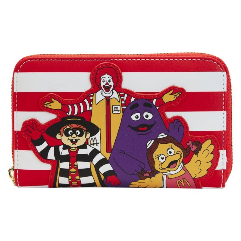 Loungefly McDonald's - Ronald McDonald and Friends Zip Around Wallet/Product Detail/Wallets