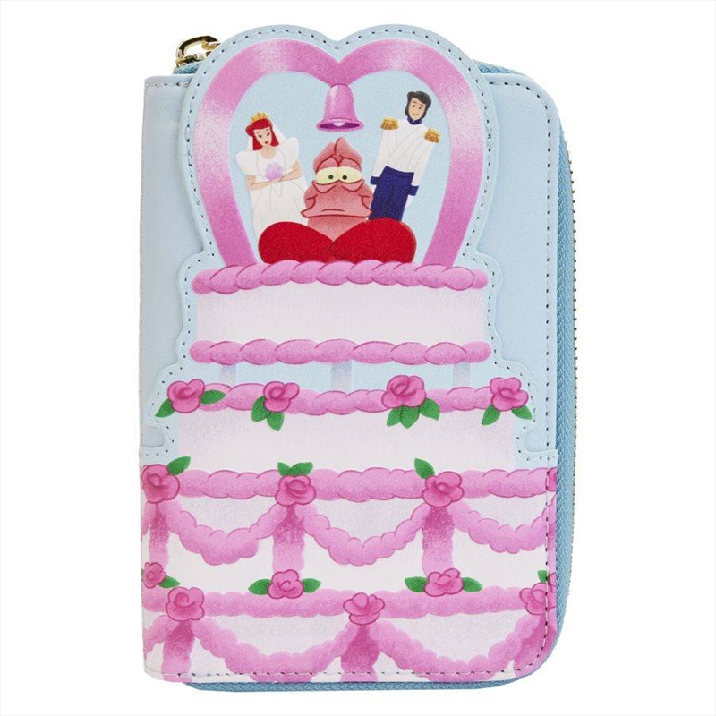 Loungefly The Little Mermaid (1989) - Wedding Cake Zip Around Purse/Product Detail/Wallets