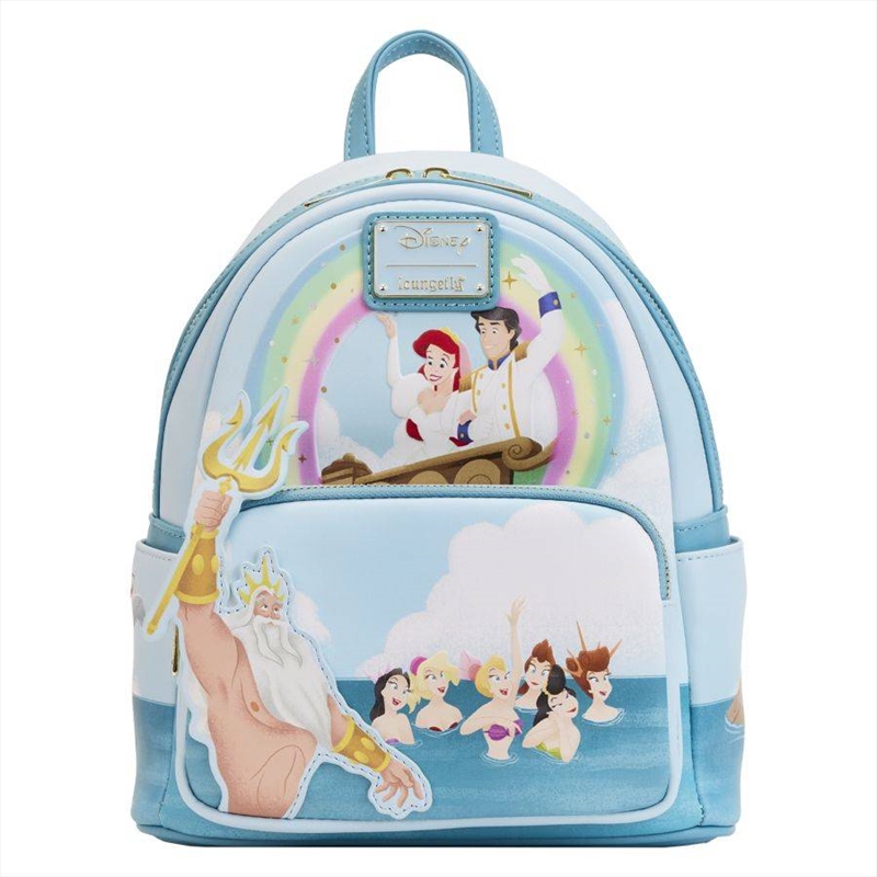 Loungefly Little Mermaid (1989) - Triton's Gift Mini Backpack/Product Detail/Bags