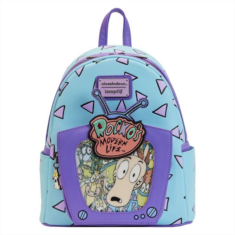 Loungefly Rocko's Modern Life - Lenticular TV Mini Backpack/Product Detail/Bags