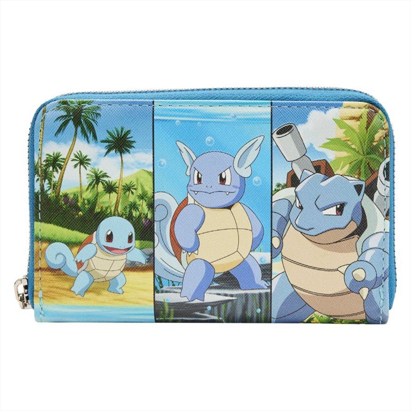 Loungefly Pokemon - Squirtle Evolution Zip Purse/Product Detail/Wallets