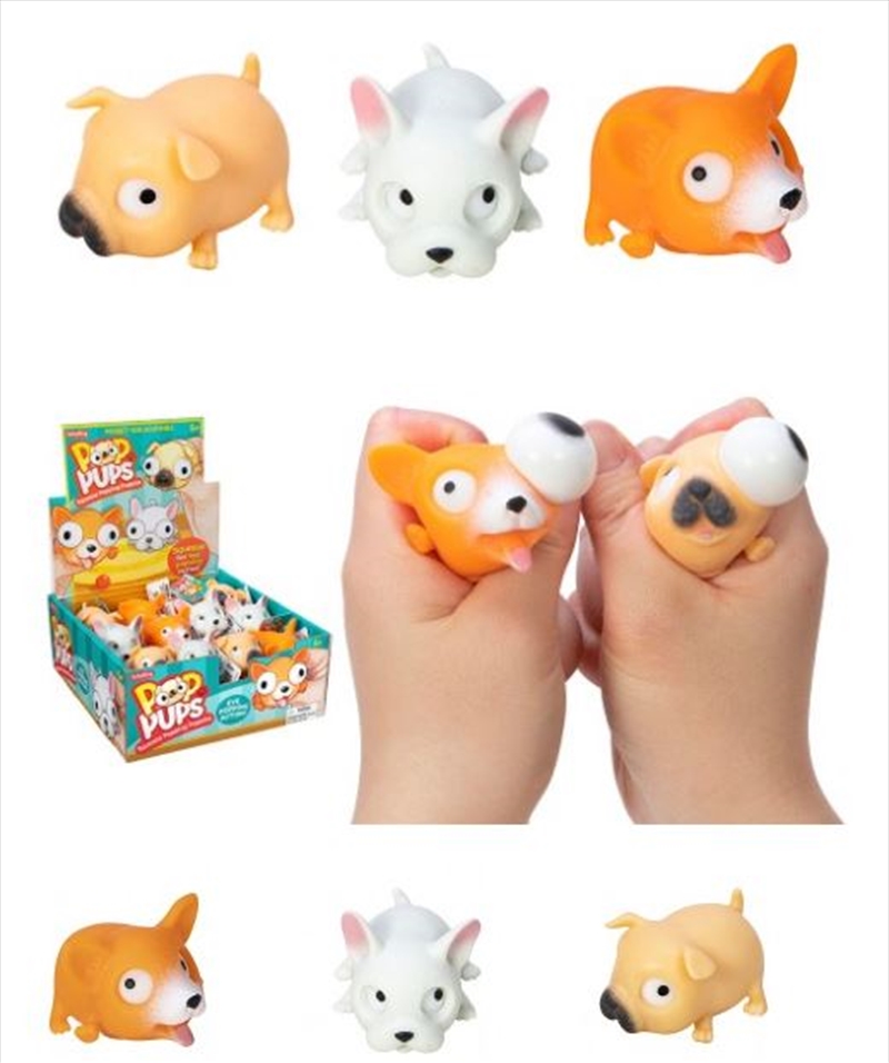 Pop Pups Squish Toy (SENT AT RANDOM)/Product Detail/Stress & Squishy