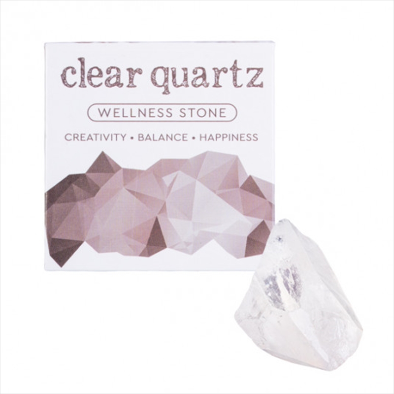Raw Clear Quartz Wellness Stone/Product Detail/Gems