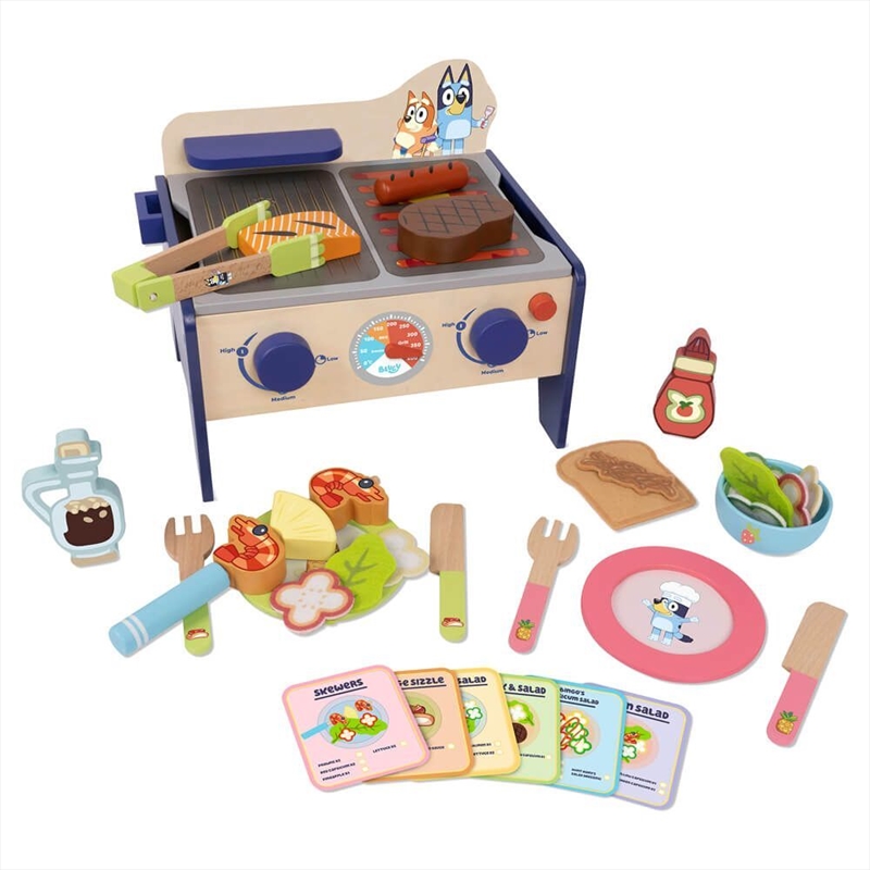 Bluey BBQ and Salad Playset/Product Detail/Toys