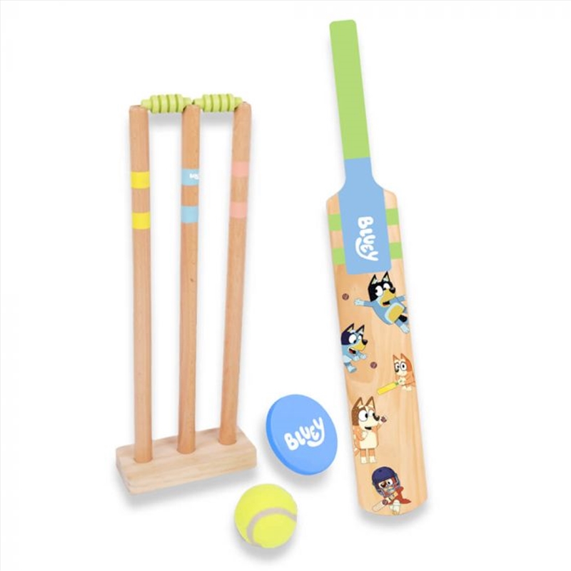 Bluey Wooden Cricket Set/Product Detail/Toys