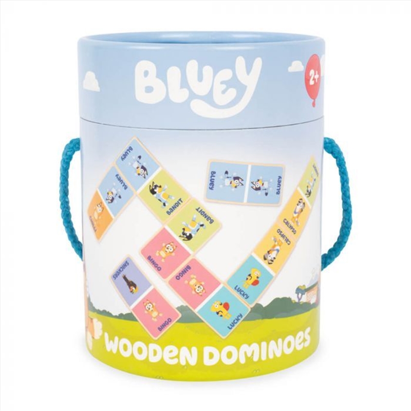 Bluey Wooden Dominoes Set/Product Detail/Table Top Games