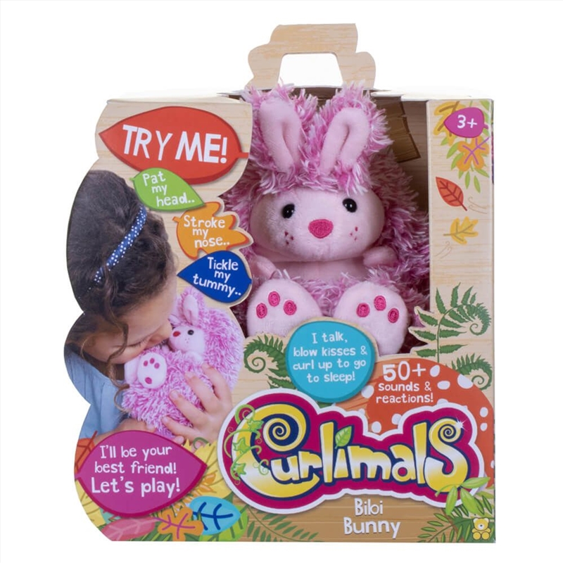 Curlimals Bibi The Bunny/Product Detail/Toys