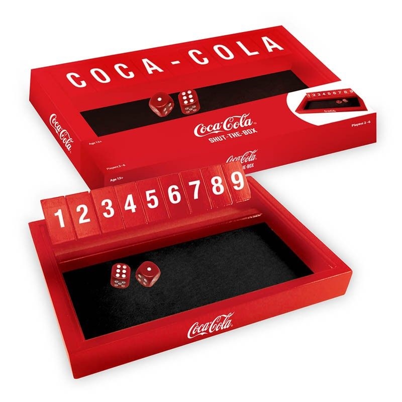 Coca Cola Shut The Box Dice Game/Product Detail/Board Games