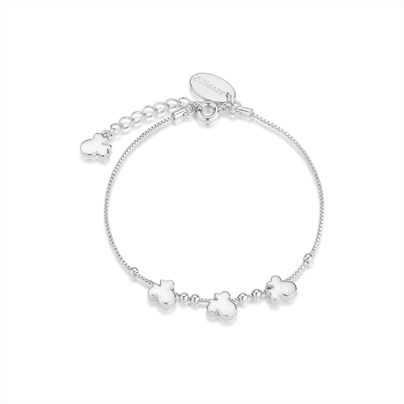 Disney Minnie Mouse Charm Bracelet - Silver/Product Detail/Jewellery