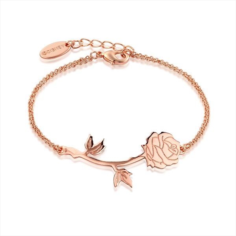 Disney Beauty and the Beast Rose Bracelet - Rose Gold/Product Detail/Jewellery