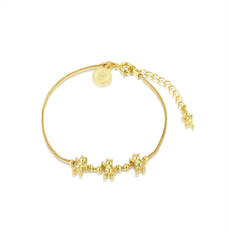 Disney Winnie the Pooh Charm Bracelet - Gold/Product Detail/Jewellery