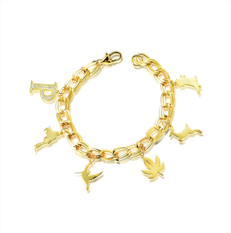 Disney Princess Pocahontas Charm Bracelet - Gold/Product Detail/Jewellery