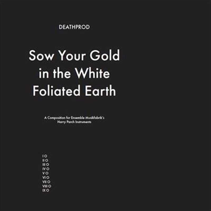 Sow Your Gold In The White Fol/Product Detail/Alternative