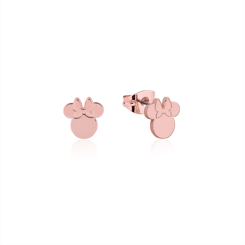 Minnie Mouse Stud Earrings - Rose/Product Detail/Jewellery