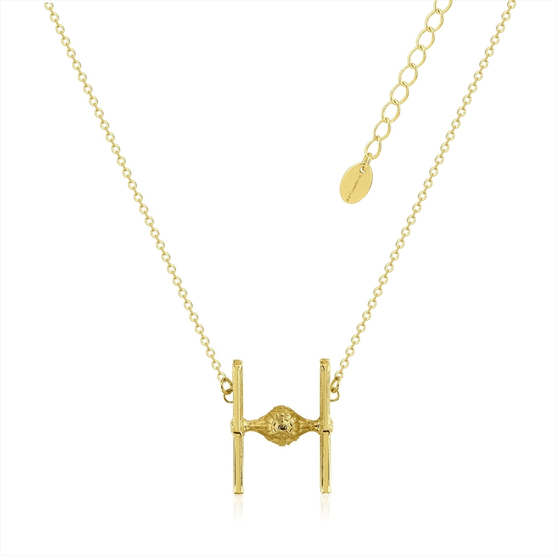 Star Wars Tie Fighter Necklace - Gold/Product Detail/Jewellery