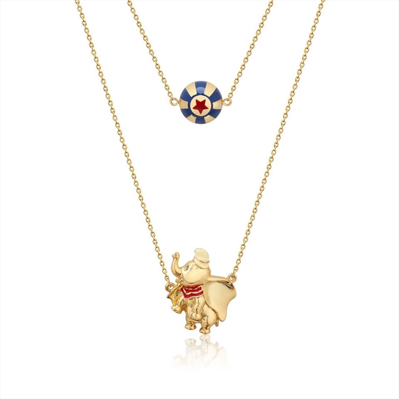 Disney Dumbo Circus Ball Necklace - Gold/Product Detail/Jewellery