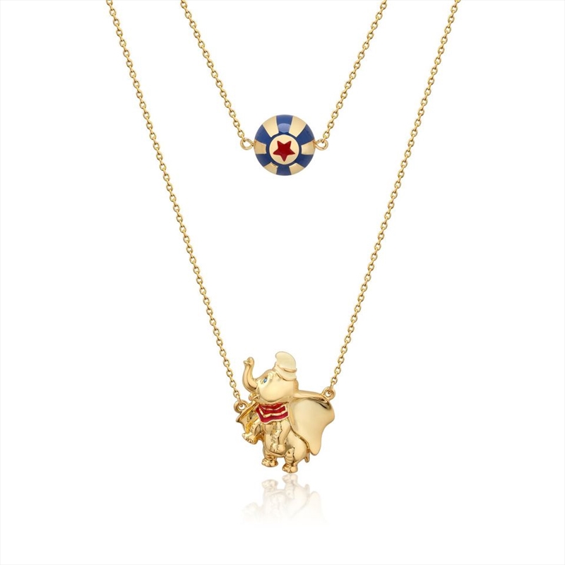 Disney Dumbo Circus Ball Necklace - Gold/Product Detail/Jewellery