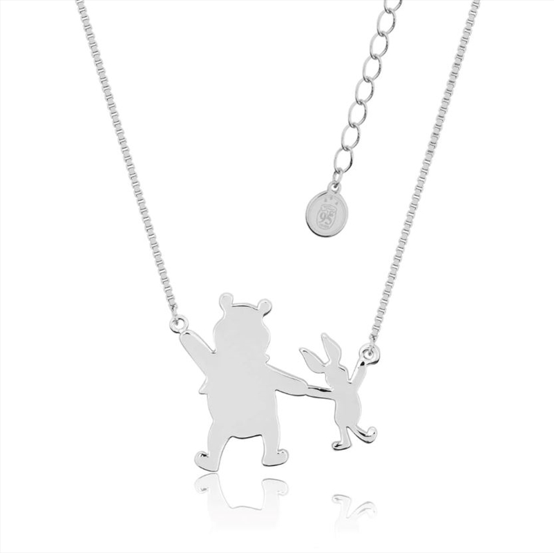Disney Winnie The Pooh and Piglet Necklace - Silver/Product Detail/Jewellery