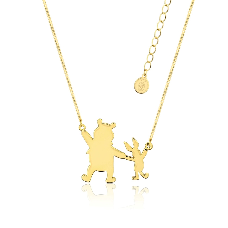 Disney Winnie The Pooh And Piglet Necklace - Gold/Product Detail/Jewellery