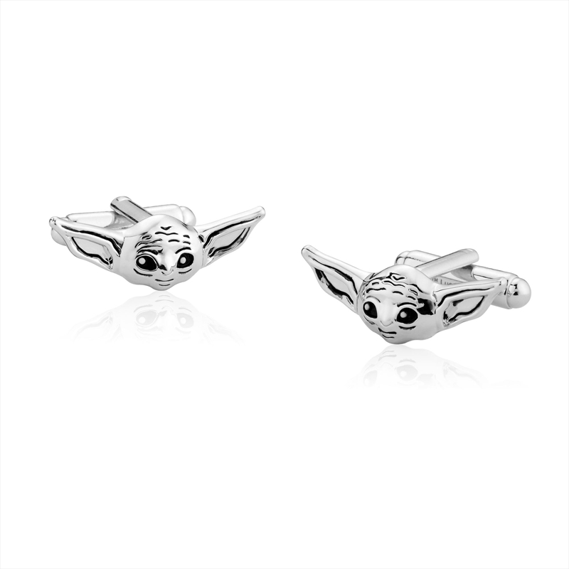 Star Wars The Mandalorian The Child Cufflinks - Silver/Product Detail/Jewellery