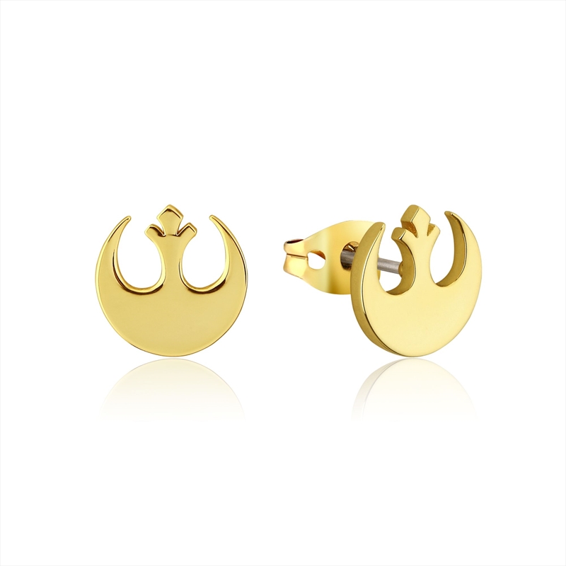 Star Wars Rebel Alliance Stud Earrings - Gold/Product Detail/Jewellery