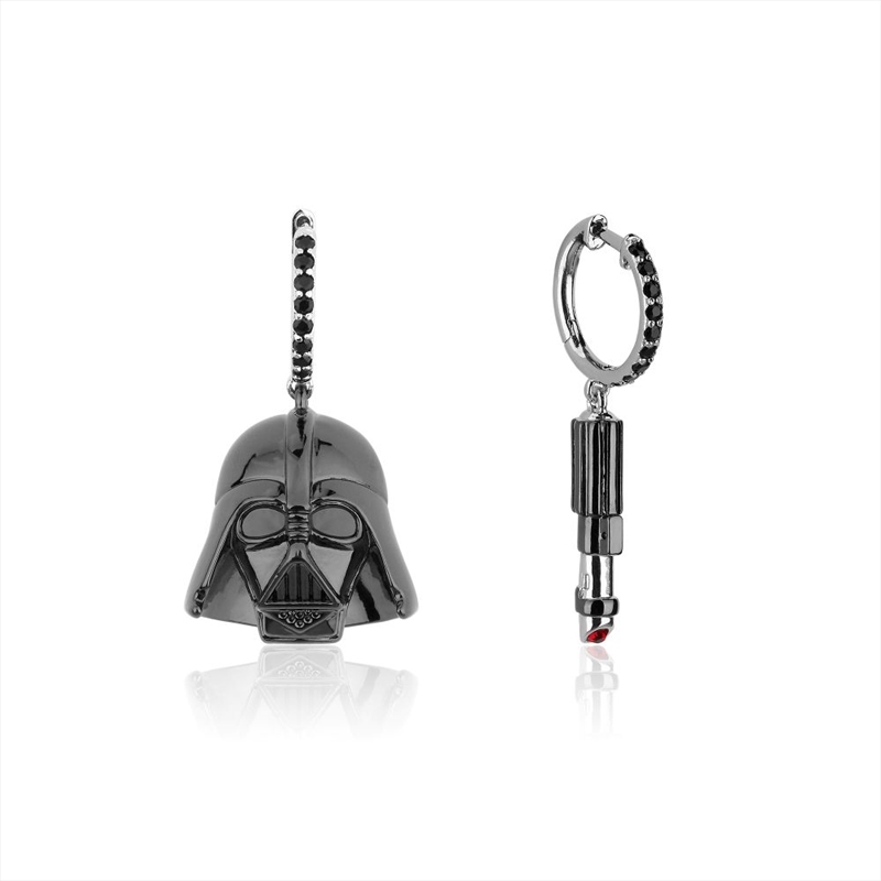 Star Wars Darth Vader Lightsaber Drop Earrings - Silver/Product Detail/Jewellery