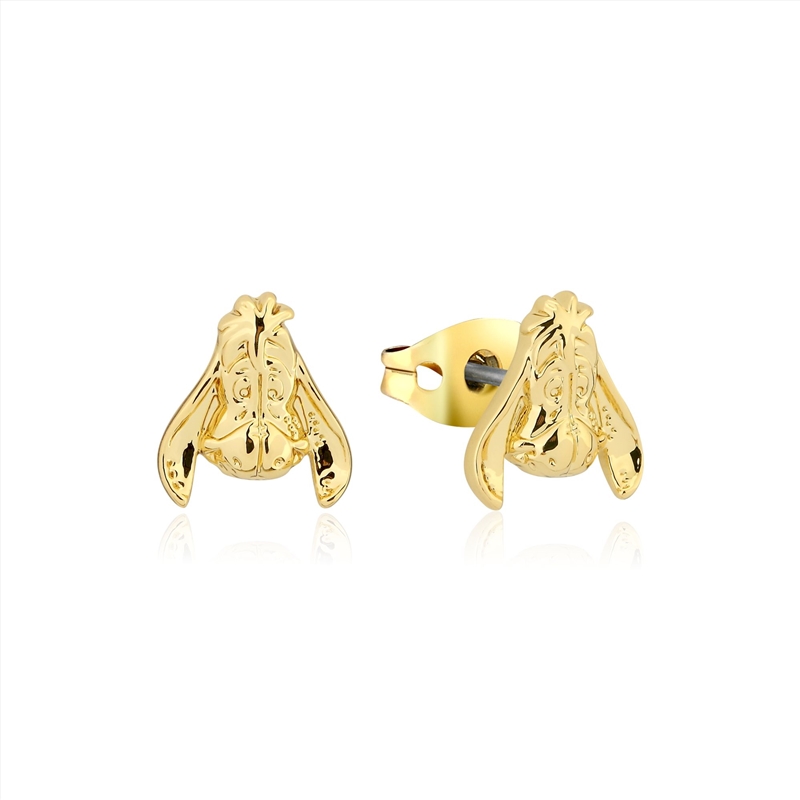 Disney Winnie The Pooh Eeyore Stud Earrings - Gold/Product Detail/Jewellery