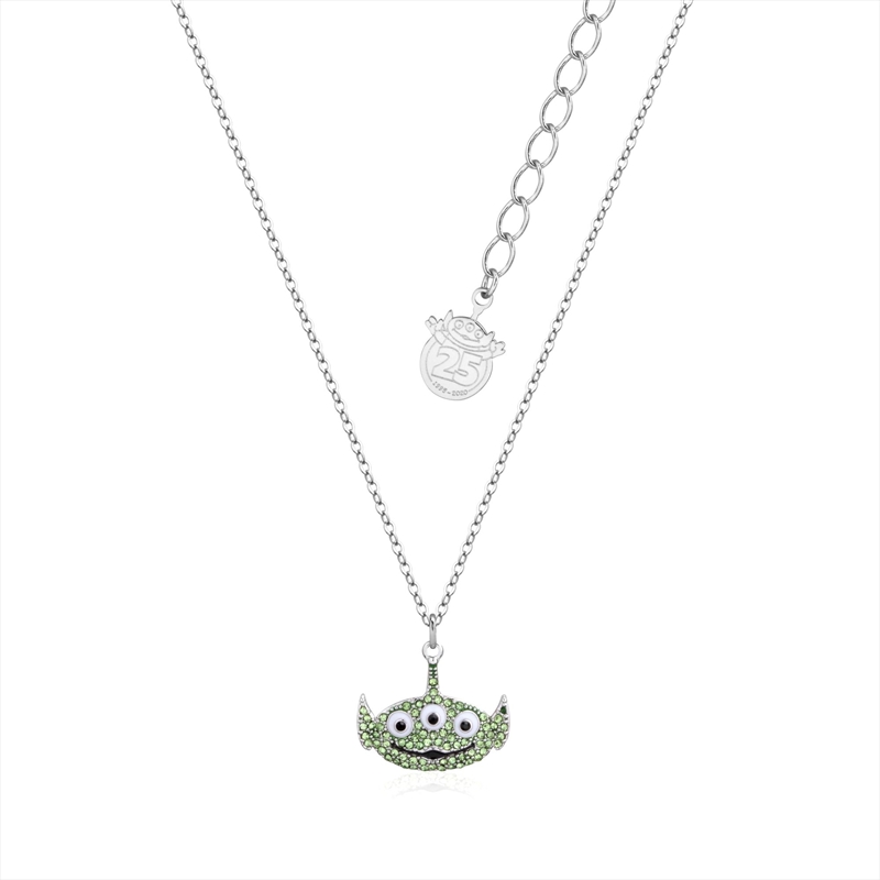 Disney Pixar Toy Story Alien Crystal Necklace - Silver/Product Detail/Jewellery