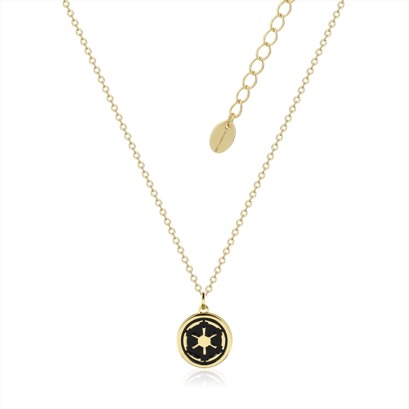 Star Wars Rebellion vs Galactic Empire Reversible Necklace - Gold/Product Detail/Jewellery