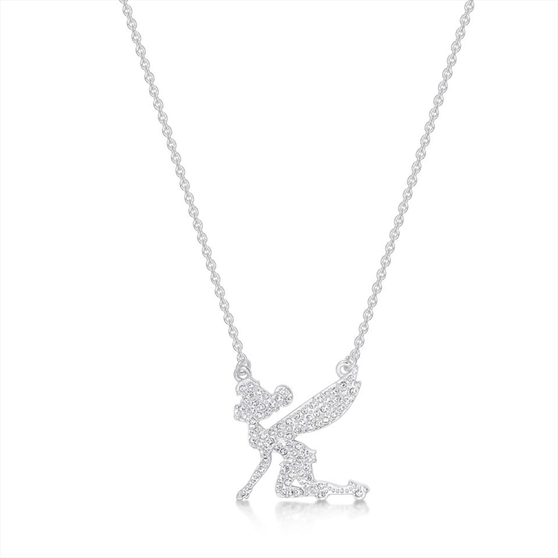 Tinker Bell Pave Silhouette Crystal Necklace/Product Detail/Jewellery
