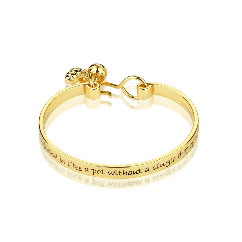 Disney Winnie the Pooh Friendship Bangle - Gold/Product Detail/Jewellery