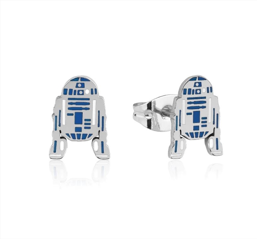 ECC R2-D2 Enamel Stud Earrings/Product Detail/Jewellery