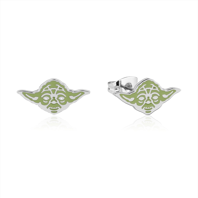 ECC Yoda Enamel Stud Earrings/Product Detail/Jewellery