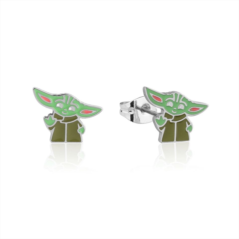 ECC The Child Baby Yoda Enamel Stud Earrings/Product Detail/Jewellery