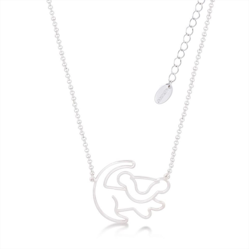 Lion King Simba Necklace - Silver/Product Detail/Jewellery