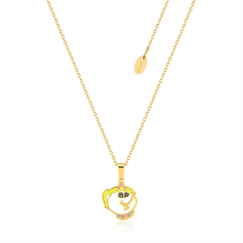 Beauty and the Beast Mrs Potts Enamel Necklace/Product Detail/Jewellery