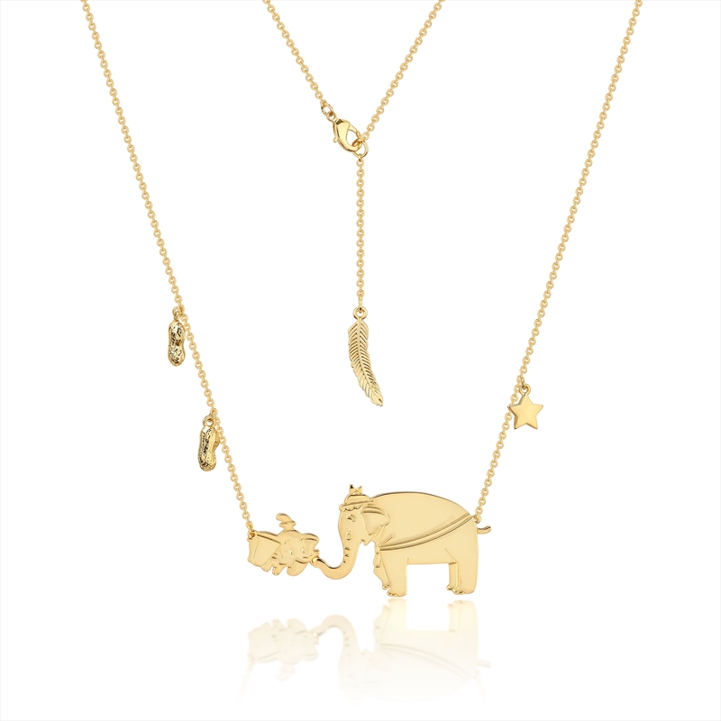 Disney Dumbo and Mrs Jumbo Necklace - Gold/Product Detail/Jewellery
