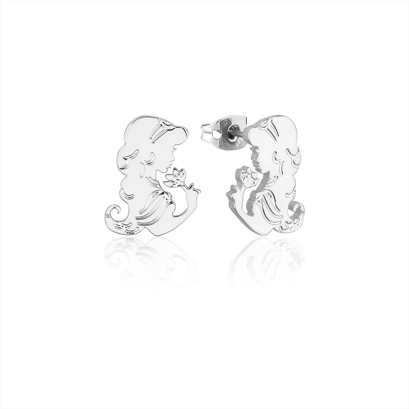 Disney Aladdin Princess Jasmine Stud Earrings - Silver/Product Detail/Jewellery