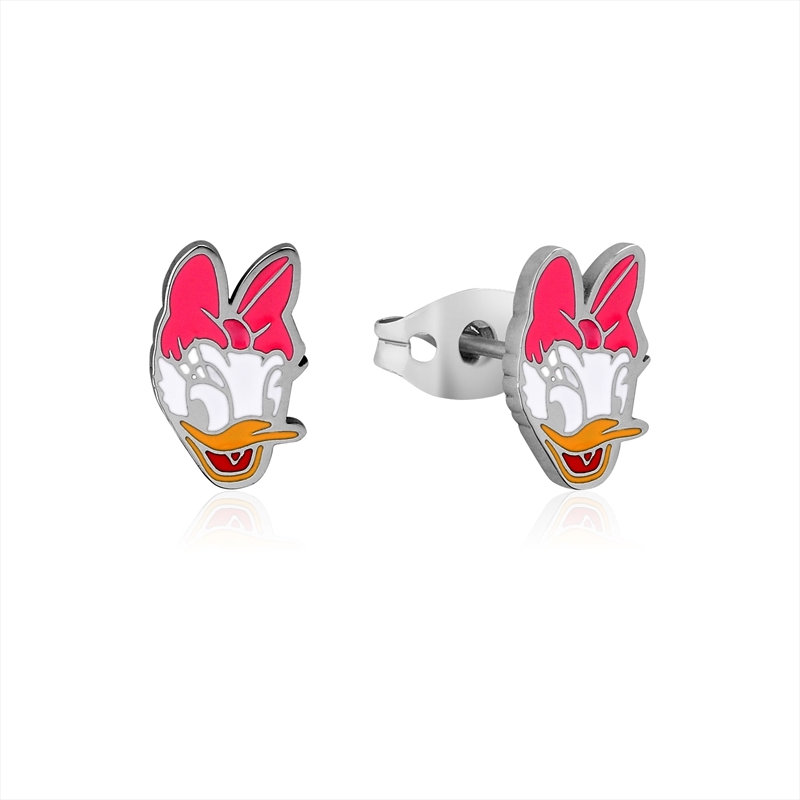 Disney Daisy Duck Enamel Stud Earrings/Product Detail/Jewellery