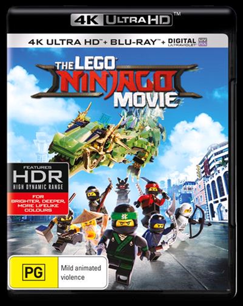 Lego Ninjago Movie  Blu-ray + UHD + UV, The/Product Detail/Animated