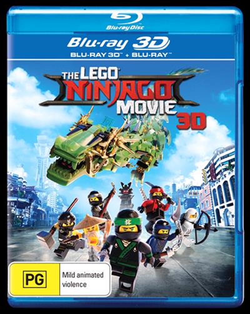 Lego Ninjago Movie  3D + 2D Blu-ray, The/Product Detail/Animated