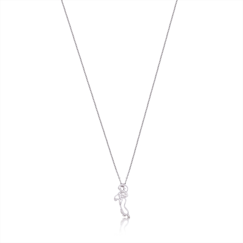 Kids Disney Aladdin Jasmine Outline Necklace/Product Detail/Jewellery