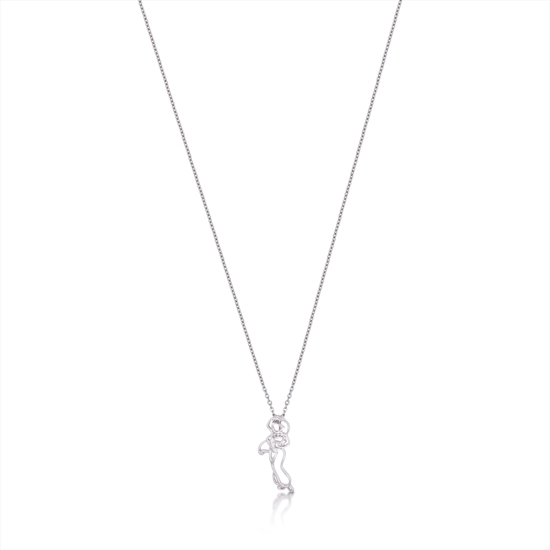 Kids Disney Aladdin Jasmine Outline Necklace/Product Detail/Jewellery